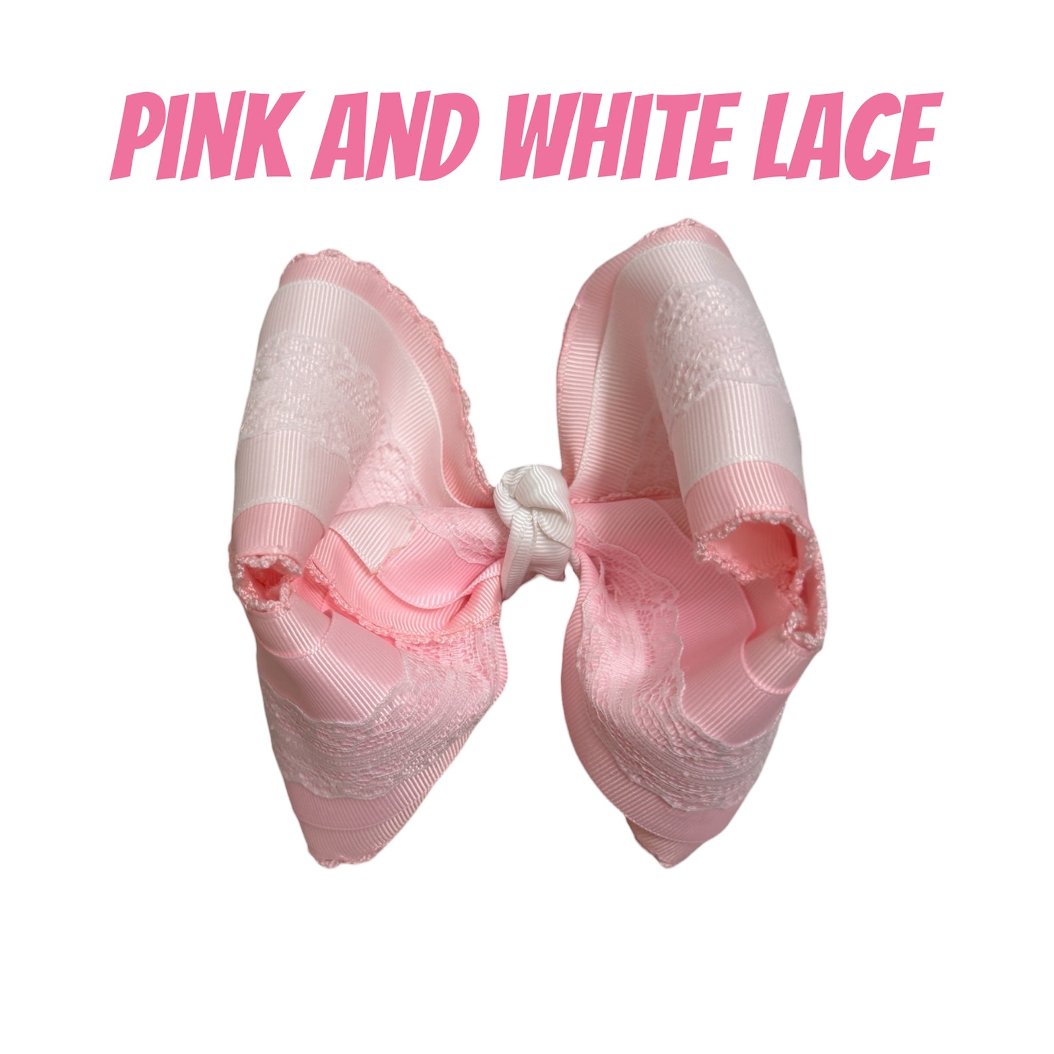 Pink and White Lace